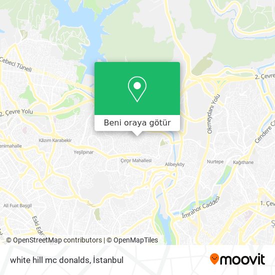 white hill mc donalds harita