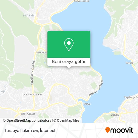 tarabya hakim evi harita