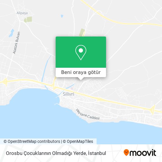 Orosbu Çocuklarının Olmadığı Yerde harita