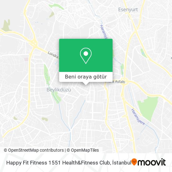 Happy Fit Fitness 1551 Health&Fitness Club harita