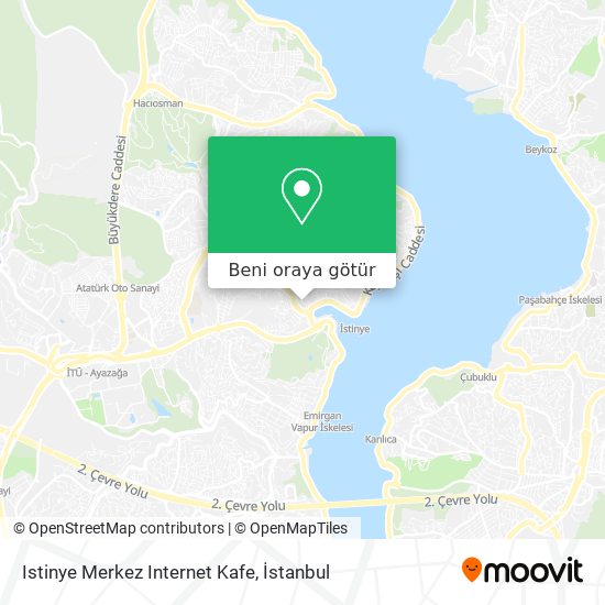 Istinye Merkez Internet Kafe harita
