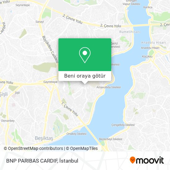 BNP PARIBAS CARDIF harita
