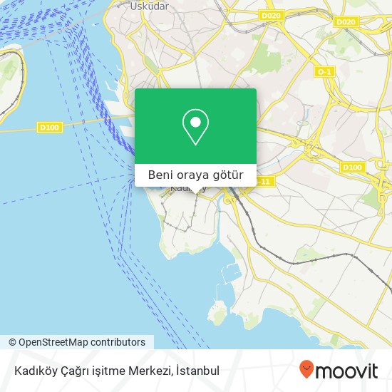 Kadıköy Çağrı işitme Merkezi harita