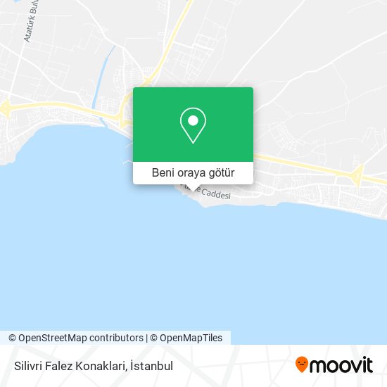 Silivri Falez Konaklari harita