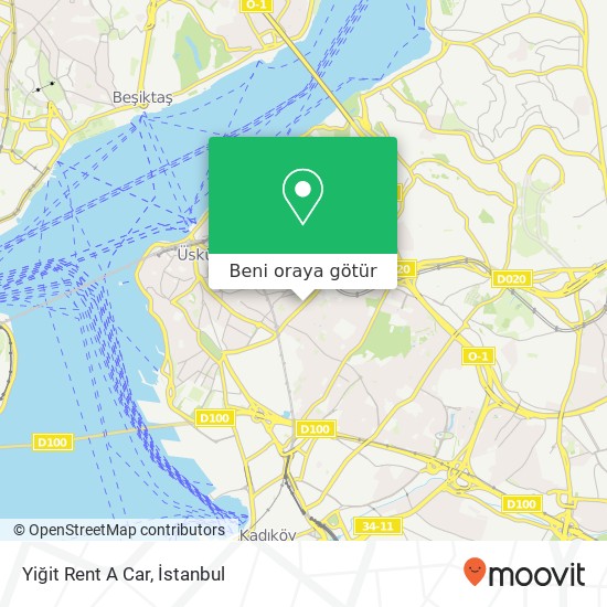 Yiğit Rent A Car harita