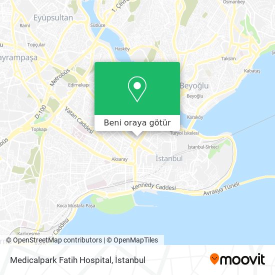 Medicalpark Fatih Hospital harita
