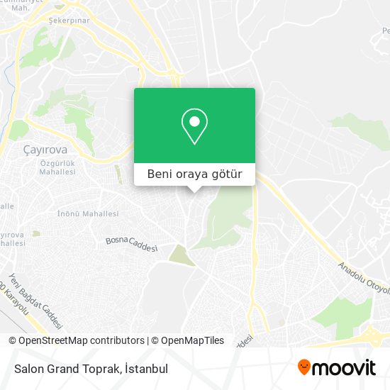 Salon Grand Toprak harita