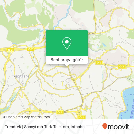 Trendtek | Sanayi mh-Turk Telekom harita