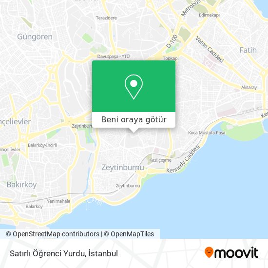 Satırlı Öğrenci Yurdu harita