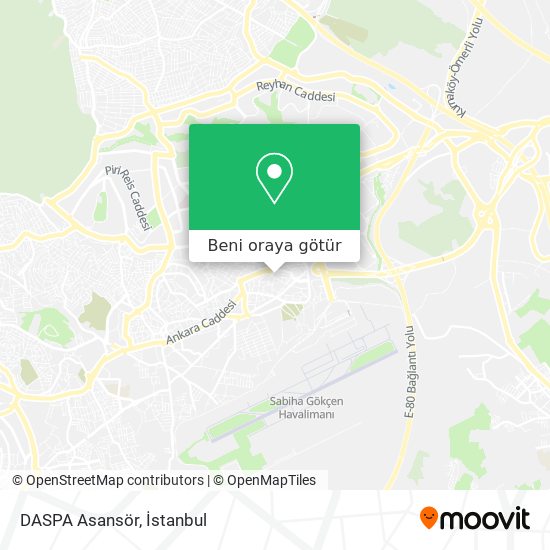 DASPA Asansör harita