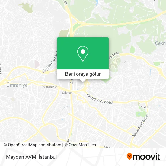 Meydan AVM harita