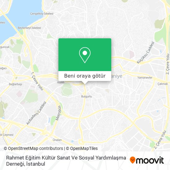 Rahmet Eğitim Kültür Sanat Ve Sosyal Yardımlaşma Derneği harita