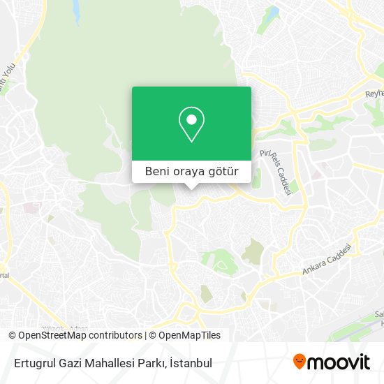 Ertugrul Gazi Mahallesi Parkı harita