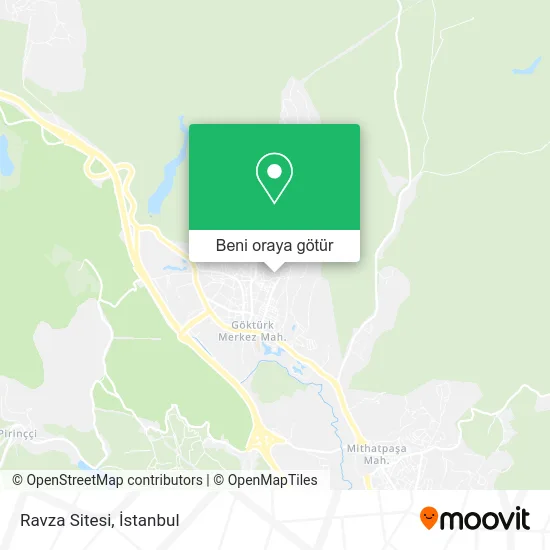 Ravza Sitesi harita