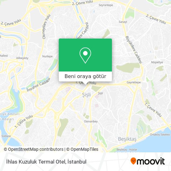 İhlas Kuzuluk Termal Otel harita