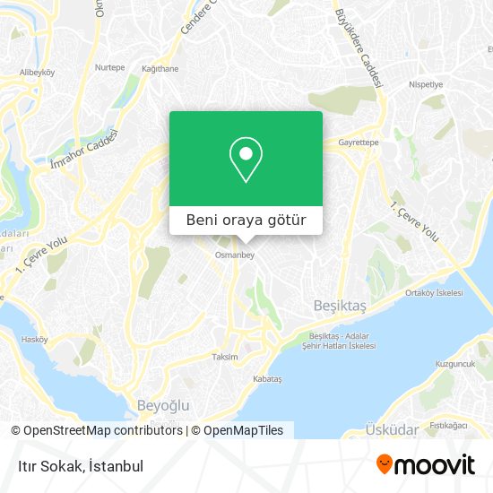Itır Sokak harita