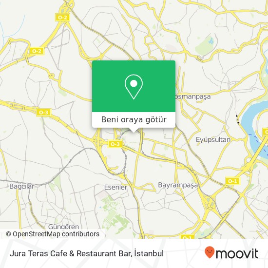 Jura Teras Cafe & Restaurant Bar harita
