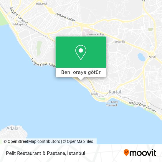 Pelit Restaurant & Pastane harita