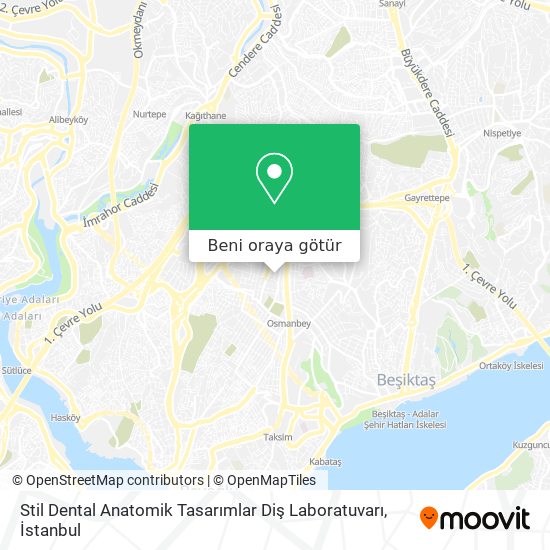 Stil Dental Anatomik Tasarımlar Diş Laboratuvarı harita