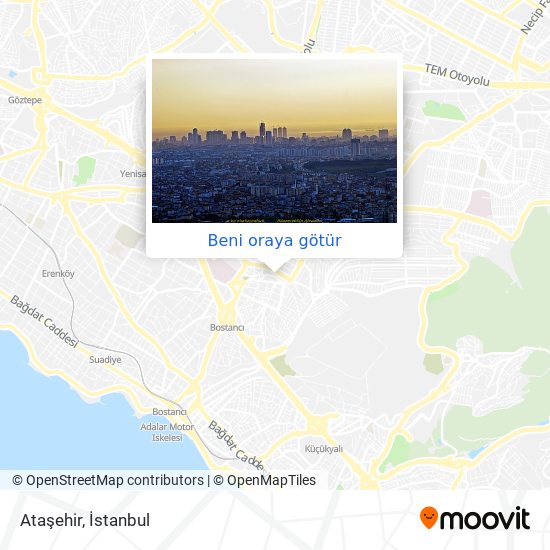 Ataşehir harita