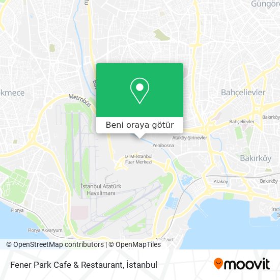 Fener Park Cafe & Restaurant harita