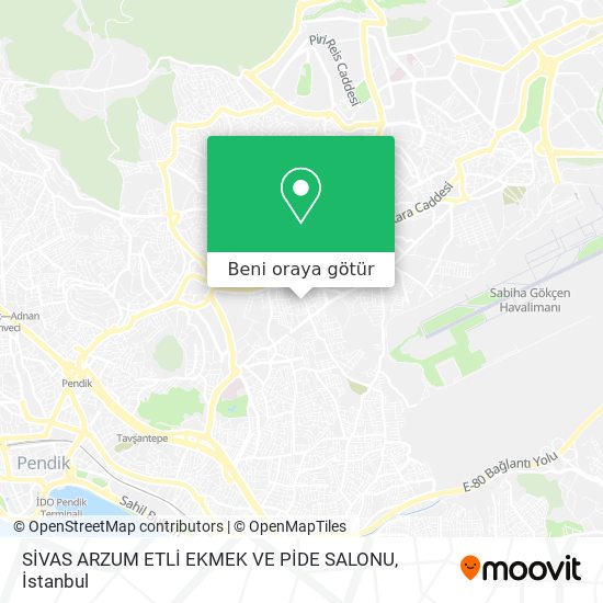 SİVAS ARZUM ETLİ EKMEK VE PİDE SALONU harita