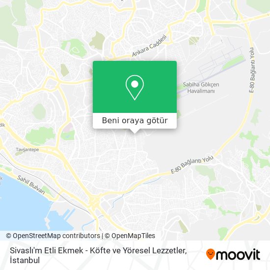 Sivaslı'm Etli Ekmek - Köfte ve Yöresel Lezzetler harita