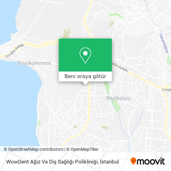 WowDent Ağız Ve Diş Sağlığı Polikliniği harita