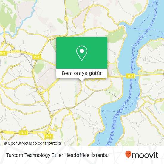 Turcom Technology Etiler Headoffice harita