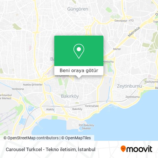 Carousel Turkcel - Tekno iletisim harita