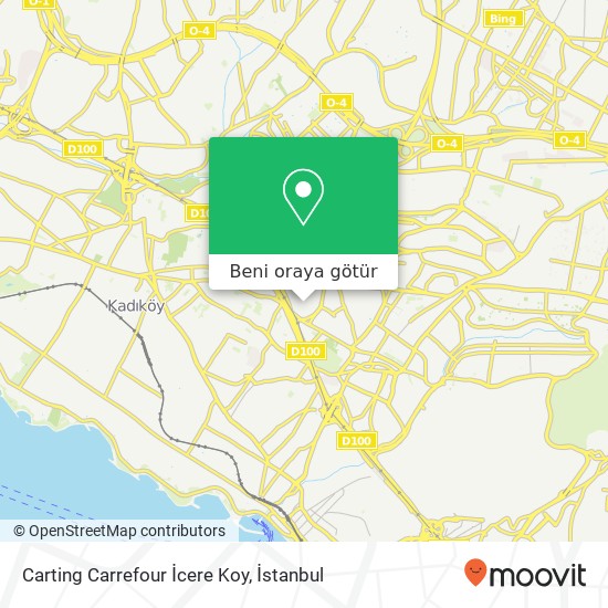 Carting Carrefour İcere Koy harita
