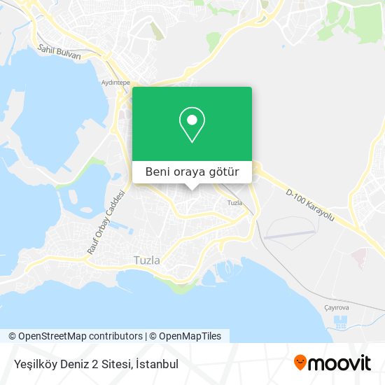 Yeşilköy Deniz 2 Sitesi harita