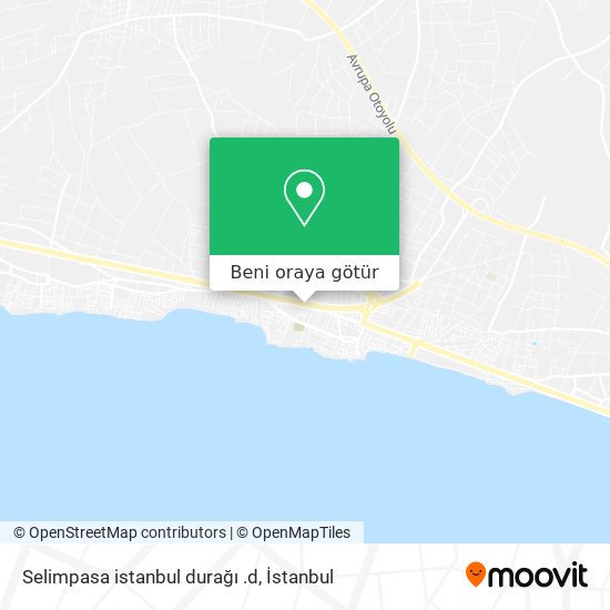 Selimpasa istanbul durağı .d harita