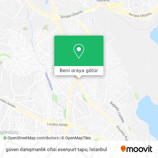 güven danışmanlık  ofisi esenyurt tapu harita