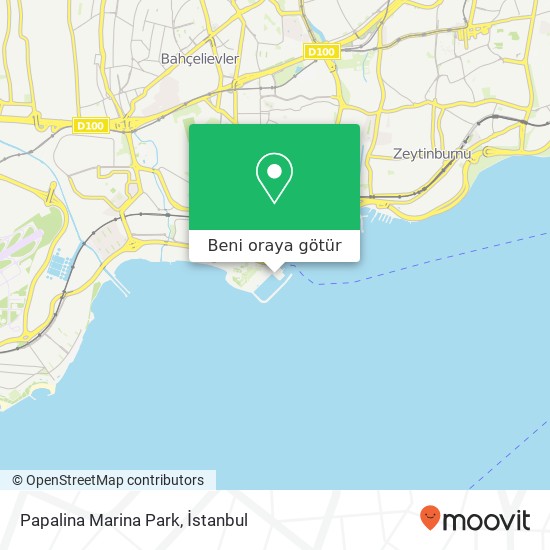 Papalina Marina Park harita