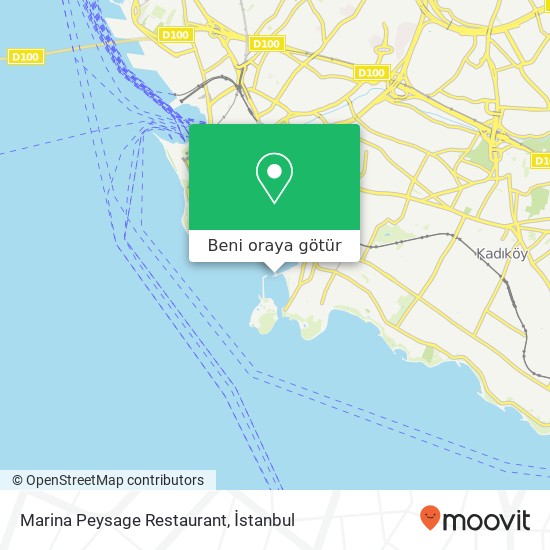 Marina Peysage Restaurant harita