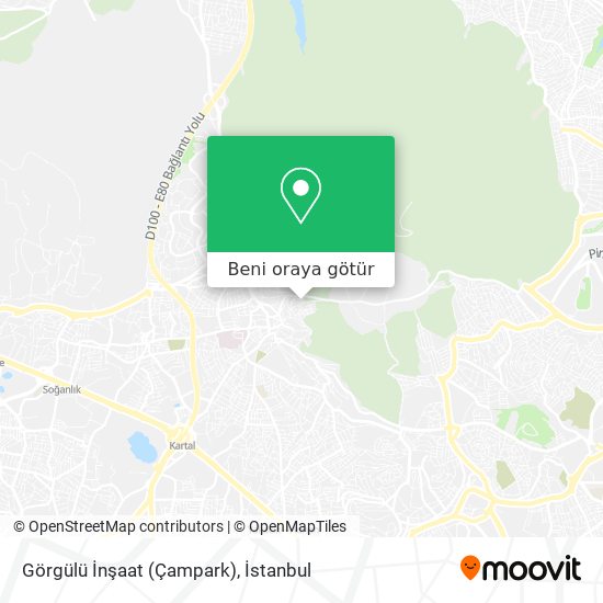 Görgülü İnşaat (Çampark) harita