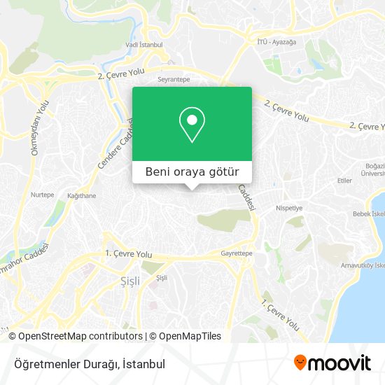 Öğretmenler Durağı harita