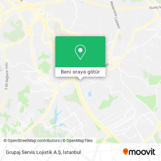 Grupaj Servis Lojistik A.Ş harita