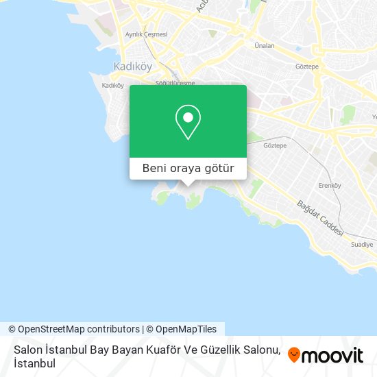 Salon İstanbul Bay Bayan Kuaför Ve Güzellik Salonu harita