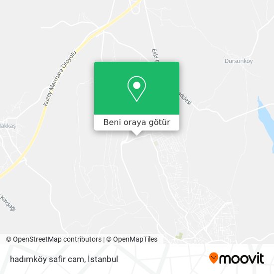 hadımköy safir cam harita