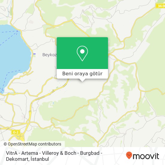 VitrA - Artema - Villeroy & Boch - Burgbad - Dekomart harita