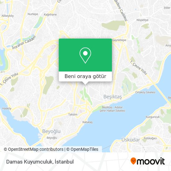 Damas Kuyumculuk harita