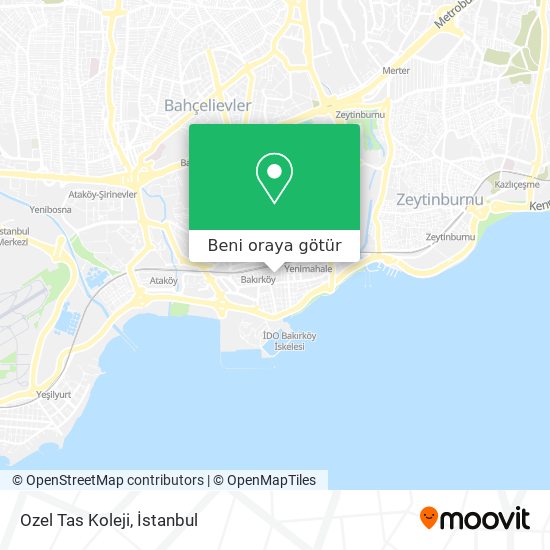 Ozel Tas Koleji harita