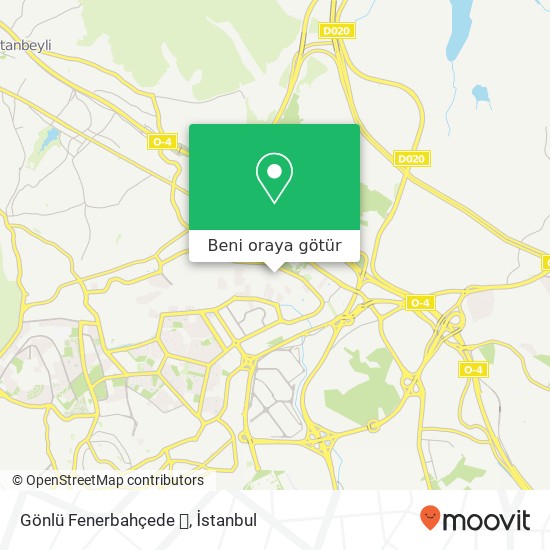 Gönlü Fenerbahçede 🏃 harita
