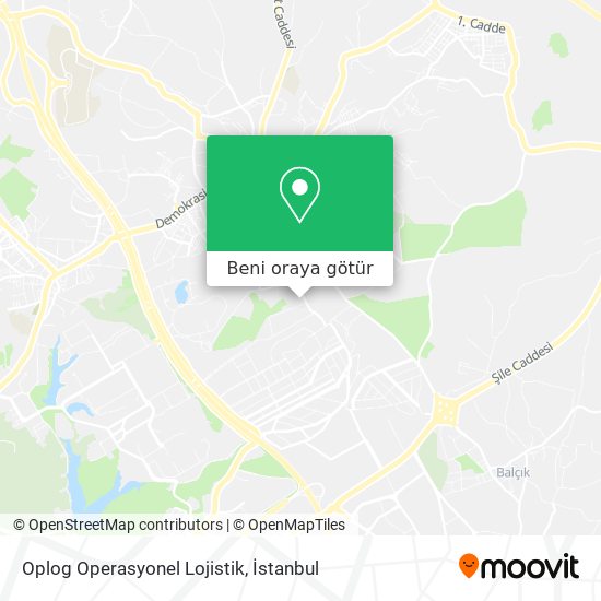 Oplog Operasyonel Lojistik harita