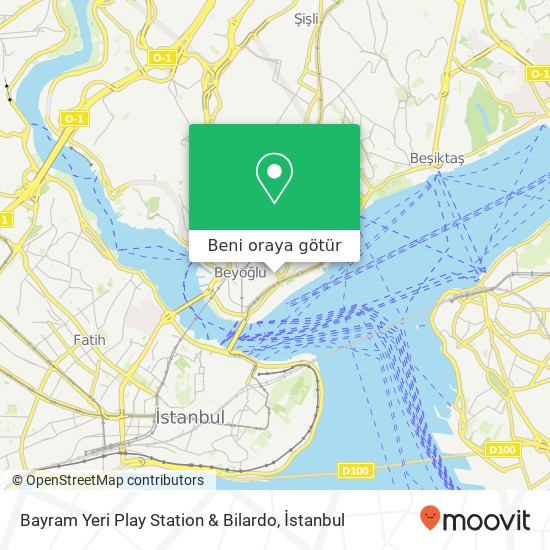 Bayram Yeri Play Station & Bilardo harita