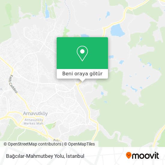 Bağcılar-Mahmutbey Yolu harita