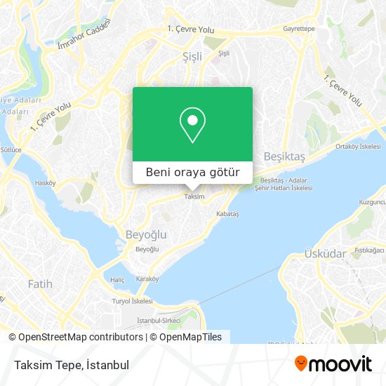 Taksim Tepe harita