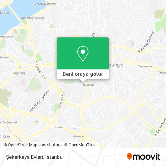 Şekerkaya Evleri harita